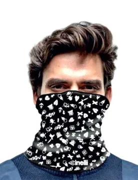 Scaldacollo Icons Black / White - Cinelli - FashionsVida