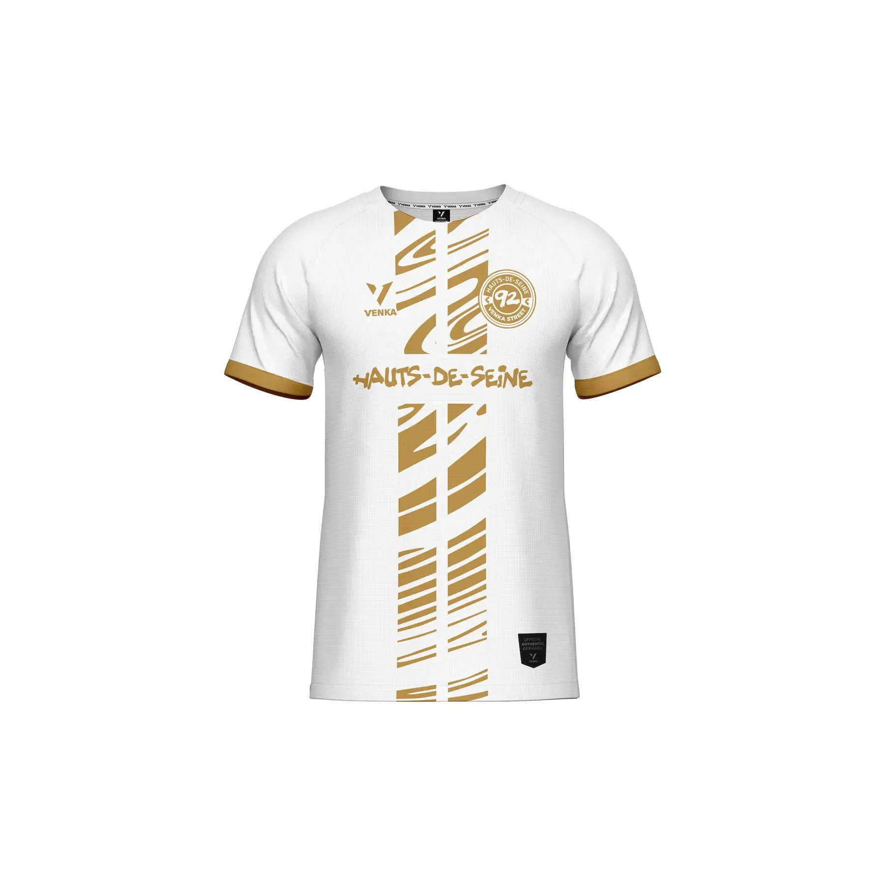 Trikot Hauts De Seine 92 - Blanc - unisex - Size: L - Venka - FashionsVida