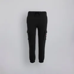 Manchester United Kids Cargo Joggers Black 5-6Y
