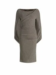 Robe de cocktail gris 44
