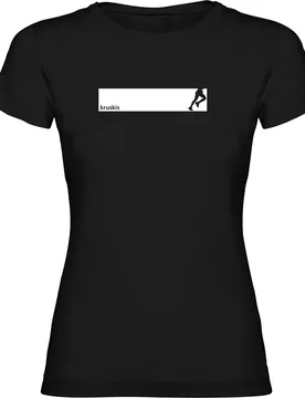 Run Frame Short Sleeve T-shirt Black M Women - Kruskis - FashionsVida