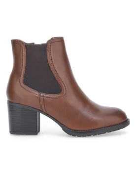 Stivaletti Marroni Chelsea 2301 36 - MIO TEMPO - FashionsVida