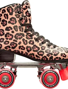Patins Quad Black Leopard EU 37 - Impala Rollers - FashionsVida