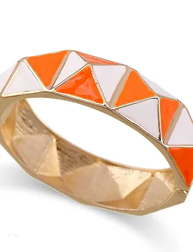 Costume Jewelry Bangle for Women, Enamel Colorful Cuff Bracelet for Girls, Gold Plating Alloy Fashion Bangles Party Jewelry - Aliexpress - FashionsVida