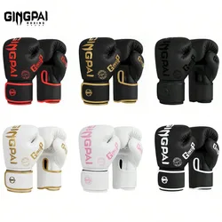 Guantes de boxeo para Sanda, deportes de combate, entrenamiento para adultos y jóvenes, unisex Muay Thai 10 onzas