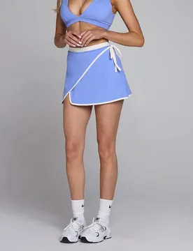 Falda pantalón de contraste Tempo para mujer de MP - aciano - M - MyProtein - FashionsVida