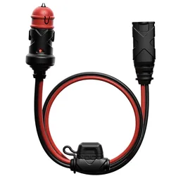 Male Connector 12v Black / Red One Size unisex