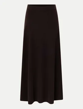 Rock aus Wolle Braun 42 - Windsor Women - FashionsVida