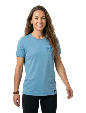T-shirt à Manches Courtes 21011140 Medium Blue V3 L - Salsa Jeans - FashionsVida