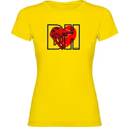 Maglietta A Maniche Corte I Love Downhill Yellow