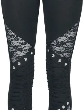 Gothic Leggings - Rev Leggings - S bis XXL - für Damen - Größe S - schwarz - Frauen - female - Vixxsin - FashionsVida