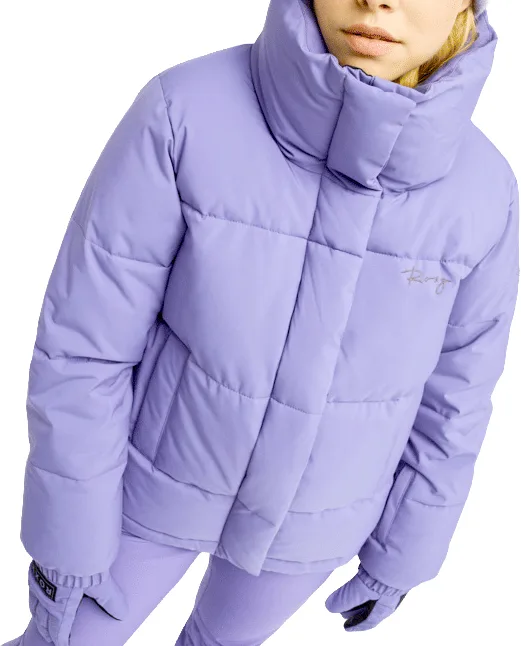 Doudoune imperméable - Snow Winter Rebel Jacket Twilight Purple - Taille M - Violet - Roxy - FashionsVida