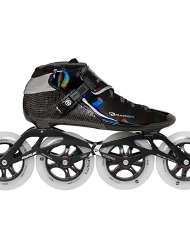 Patins En Ligne Dragon Black 110 Black EU 43 Homme - Powerslide - FashionsVida