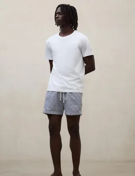 Bañador de hombre con estampado geométrico - Ecoalf - FashionsVida