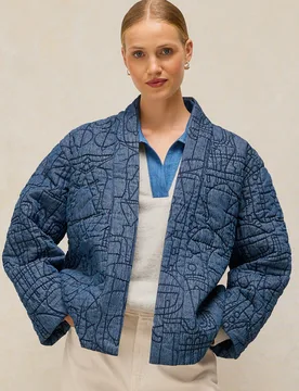 Elodie Organic Reversible Jacket - White stuff - FashionsVida