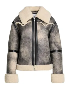 Shearling- & Kunstfell Damen Grau 34,36 Damen - STAND STUDIO - FashionsVida