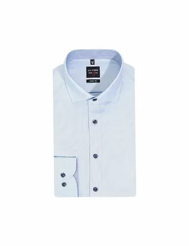 Chemise Body Fit bleu clair 44 - Olymp Level Five - FashionsVida