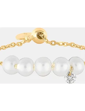 Anillo Aphrodite de y diamantes con perlas - Persée - FashionsVida