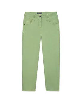 Jeans Straight Fit 7/8 grün 36 damen - Luisa Cerano - FashionsVida