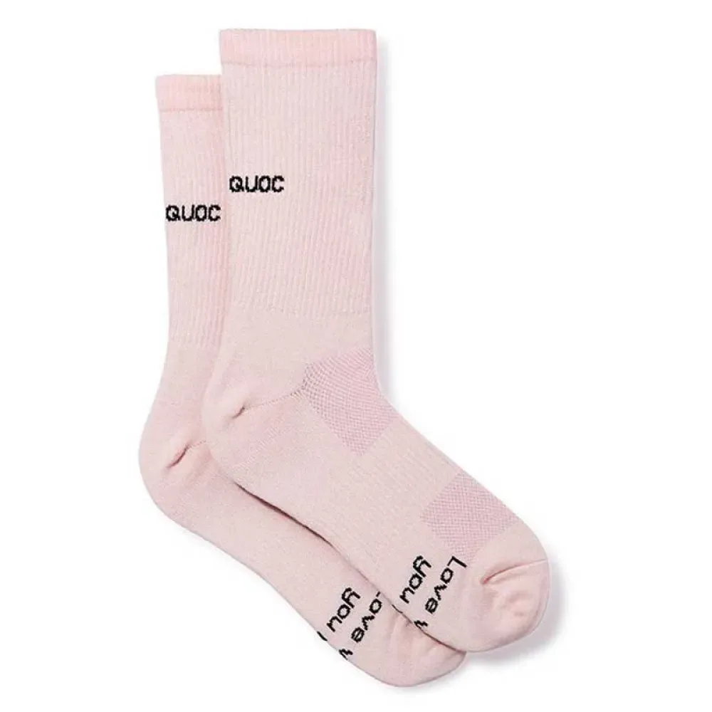 Quoc Calzini All Road Dusty Pink - QUOC - FashionsVida