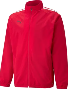 Mens Teamliga Sideline Jacket Tracksuit Top In Red/white - Size 2xl - Puma - FashionsVida
