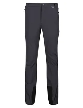 Mens Mountain Iii Hiking Trousers (Seal Grey/black) - Size 42 Regular - Regatta - FashionsVida