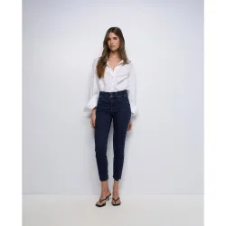 Vaqueros secret push in cropped skinny de mujer