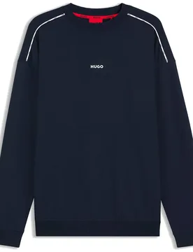 Hugo Sweat-shirt Noah 10280921 Red Navy S - Hugo Boss - FashionsVida
