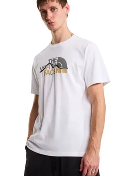 Mountain line camiseta montaña manga corta hombre Blanco (S) - The North Face - FashionsVida