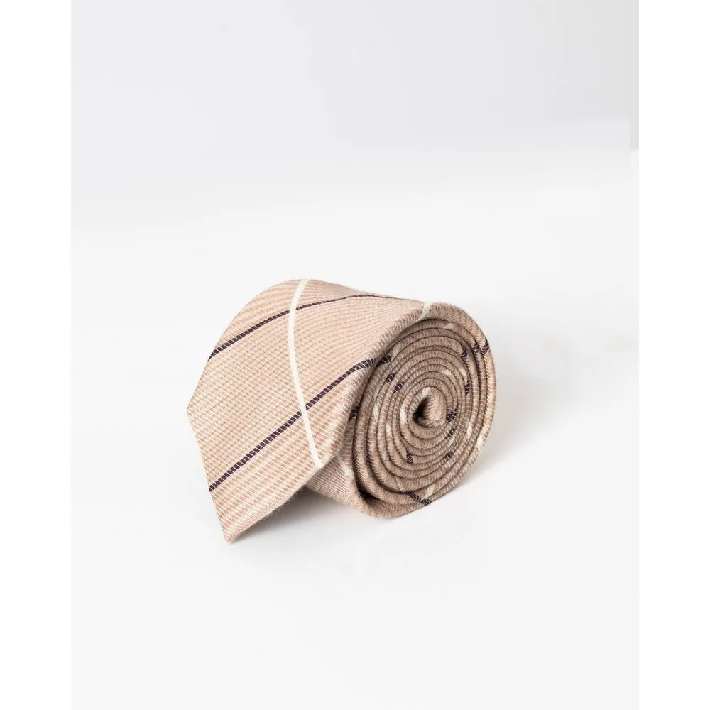 Corbata amebas de hombre morada - PuroEgo - FashionsVida