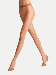 Strumpfhose Seidenglatt 15 DEN Beige S-M