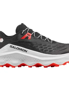Scarpe Da Trail Running Ultra Glide Black / White / Fiery Red EU 47 1/3 - Salomon - FashionsVida