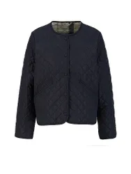 Veste matelassée légère CASHEL COLLARLESS bleu marine 44