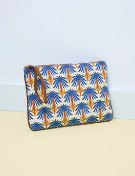 Neceser con estampado tropical - Stella Rittwagen - FashionsVida