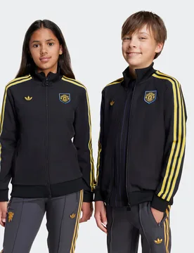 Manchester United Terrace Icons Track Top Kids 15-16Y - Adidas - FashionsVida