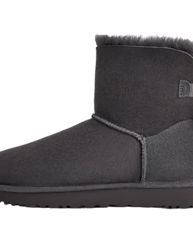 Mini Bailey Bow II Boot Obsidian 37 Damen - Ugg - FashionsVida