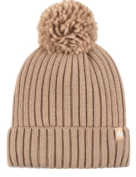 Women's 1 Pack SOCKSHOP Arden Pom Pom Hat Beige One Size - Brown - Size: One Size - Heat Holders - FashionsVida