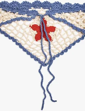 Pañuelo para el pelo de crochet con estampados - Parfois - FashionsVida