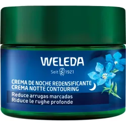 Crema de noche redensificante de Genciana azul
