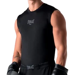 T-shirt Sans Manches Compression Black M