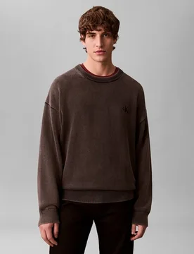 Jersey Hombre Relajado Cuello Redondo - Calvin Klein Jeans - FashionsVida