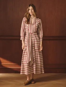 Vestido manga larga print fantasía de mujer - Lloyd's - FashionsVida