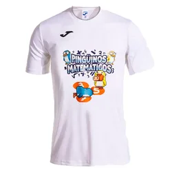 T-shirt à Manches Courtes Grand Prix White C M