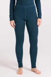 Merino II Womens Base Layer Pants - Teal - Teal - Size: 16