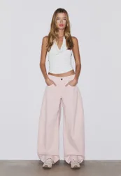 Drapiertes Neckholder-Top Ecru XS