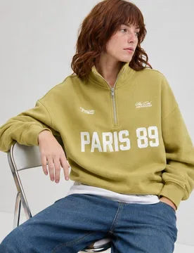 Jack & Jones - Sudadera de mujer cuello zip - jack & jones - FashionsVida