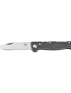 Taschenmesser Atlas Backlock Clippoint silberfarben Default Title adult - Böker plus - FashionsVida