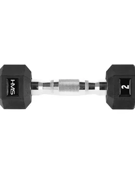 Hanteln Hex Pro - Noir - unisex - Size: 16 kg - HMS - FashionsVida
