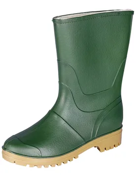 Thermo-Gummistiefel beige gruen 39 Damen - walzvital - FashionsVida