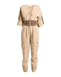 Mono enterizo Mujer Beige 34,36,38,40 Mujer